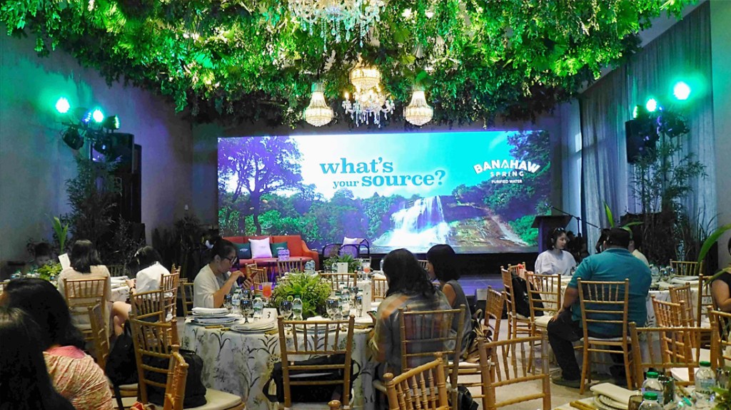New Player in the Market “Banahaw Spring Purified Water” PLUS! Event&nbsp;Experience