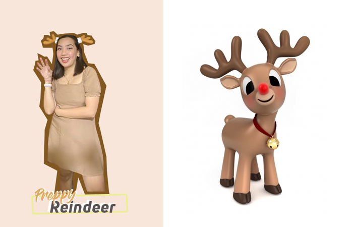 Preppy Reindeer