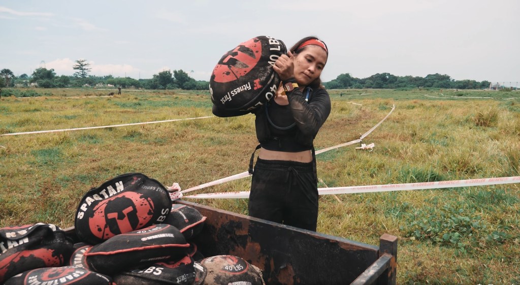 Spartan Race Philippines Vermosa Cavite Sandbag