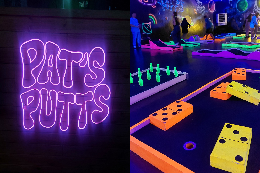 Swing By Pat’s Putts for a Fun Game of Indoor Mini Golf 