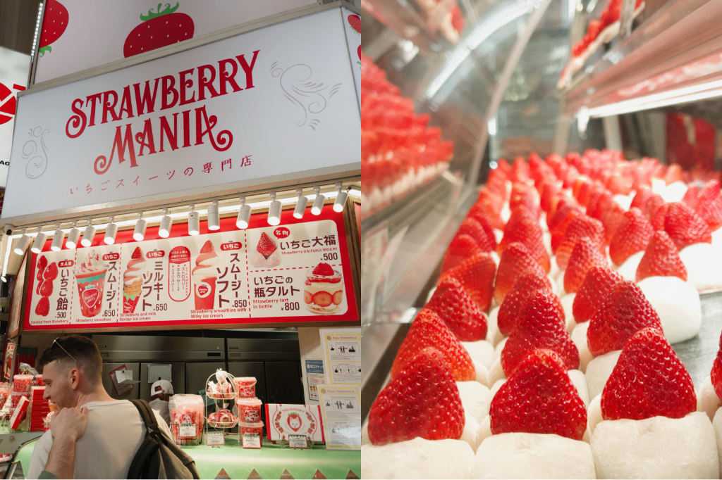 Obsessed with Strawberries? Don’t Skip This Dessert Stop in&nbsp;Dotonbori!