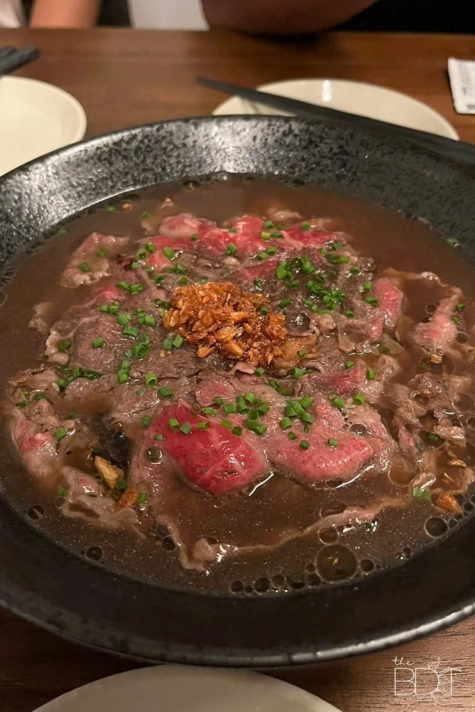 Fatt Choy Eating House Wagyu Beef Noodles